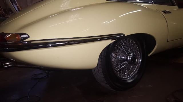 1964 Primrose Yellow Jaguar E-Type