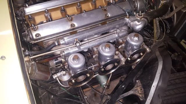 1964 Primrose Yellow Jaguar E-Type