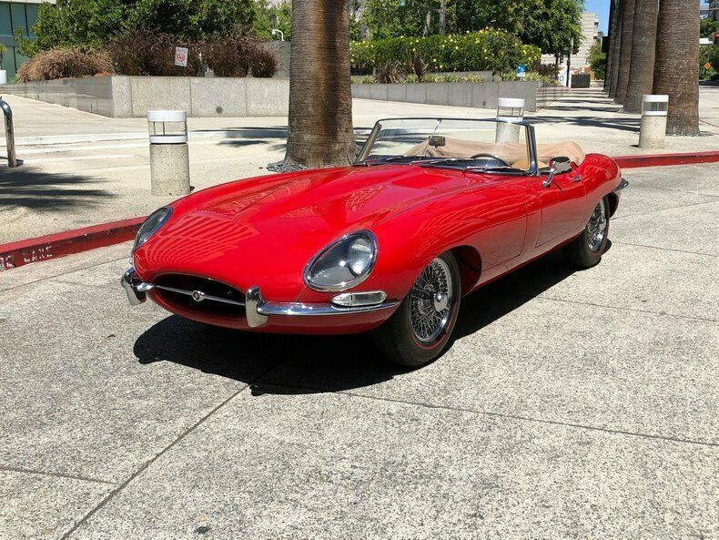 1964 Britsh Racing Green Jaguar E-Type Convertible