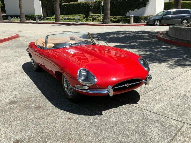 1964 Britsh Racing Green Jaguar E-Type Convertible