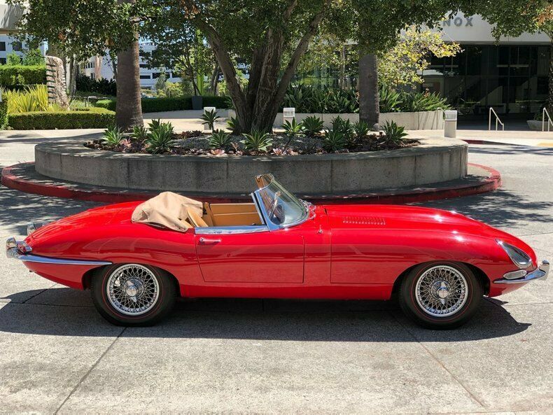 1964 Britsh Racing Green Jaguar E-Type Convertible