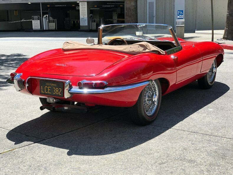 1964 Britsh Racing Green Jaguar E-Type Convertible