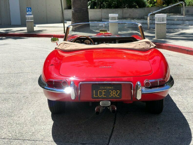 1964 Britsh Racing Green Jaguar E-Type Convertible