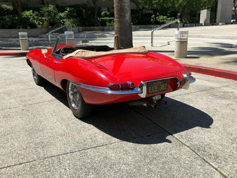 1964 Britsh Racing Green Jaguar E-Type Convertible