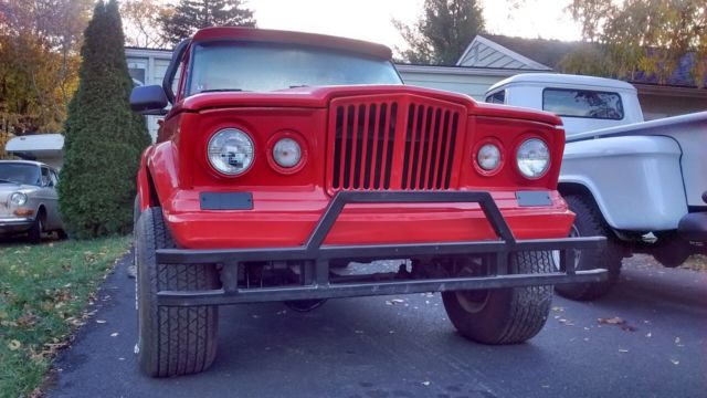 1964 Red Willys gladiator Standard Cab Pickup