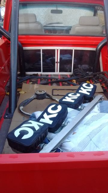 1964 Red Willys gladiator Standard Cab Pickup