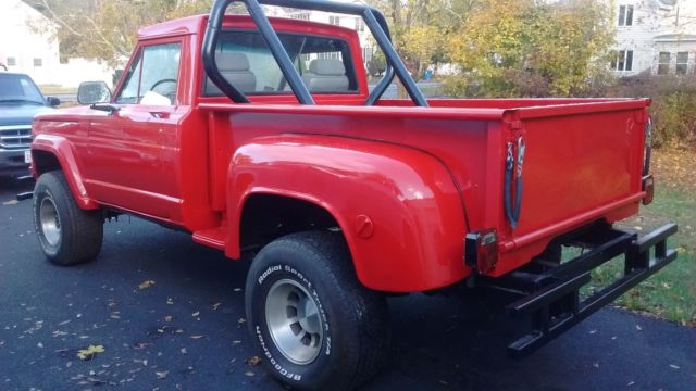 1964 Red Willys gladiator Standard Cab Pickup