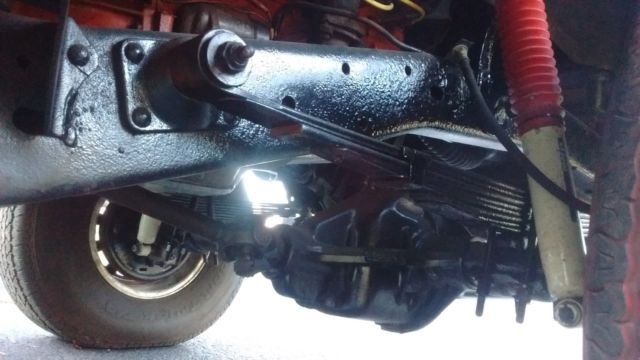 1964 Red Willys gladiator Standard Cab Pickup