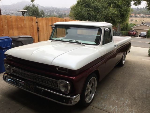 1964 Burgundy Chevrolet C-10
