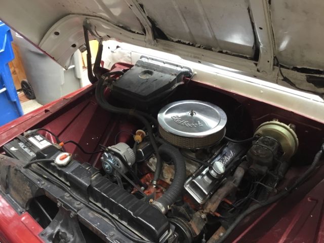 1964 Burgundy Chevrolet C-10