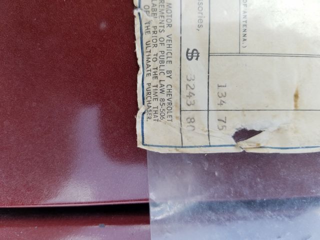 1964 Burgundy Chevrolet Chevelle Hdtp