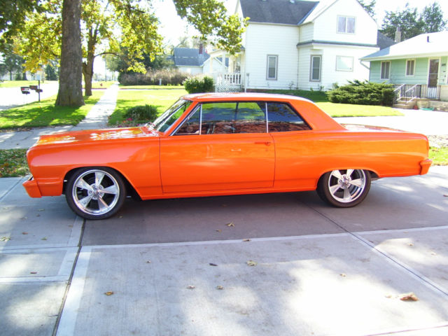 1964 Pearl Orange Chevrolet Malibu 2 door hardtop
