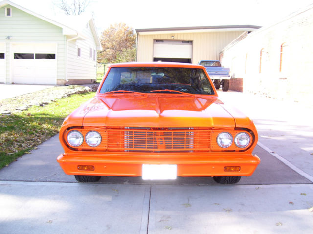 1964 Pearl Orange Chevrolet Malibu 2 door hardtop