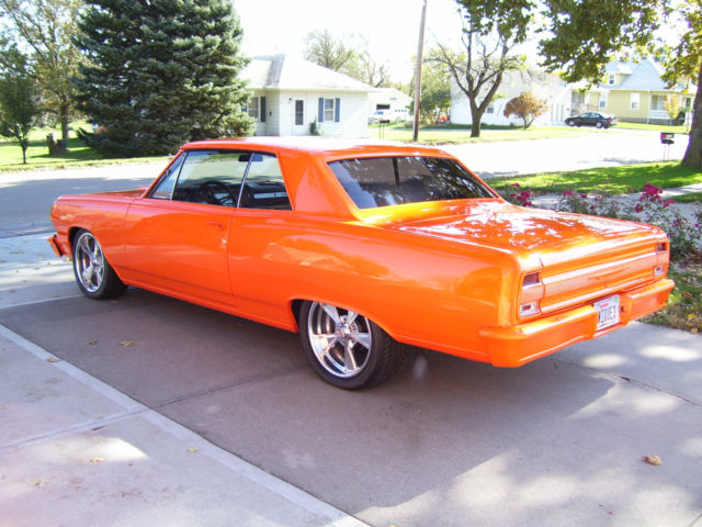 1964 Pearl Orange Chevrolet Malibu 2 door hardtop