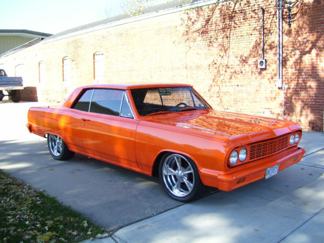 1964 Pearl Orange Chevrolet Malibu 2 door hardtop