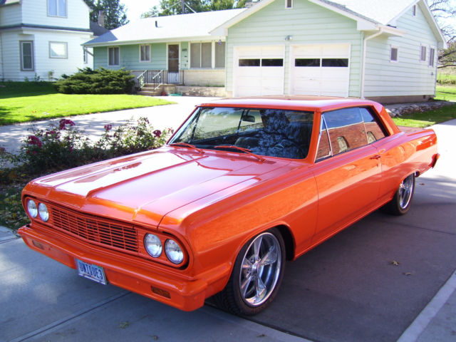 1964 Pearl Orange Chevrolet Malibu 2 door hardtop