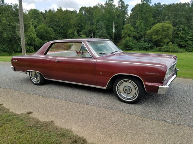 1964 Burgundy Chevrolet Chevelle Hdtp