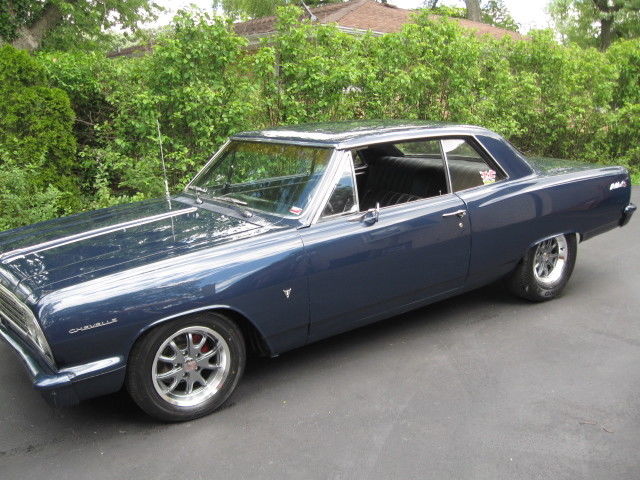 1964 Blue Chevrolet Malibu Coupe