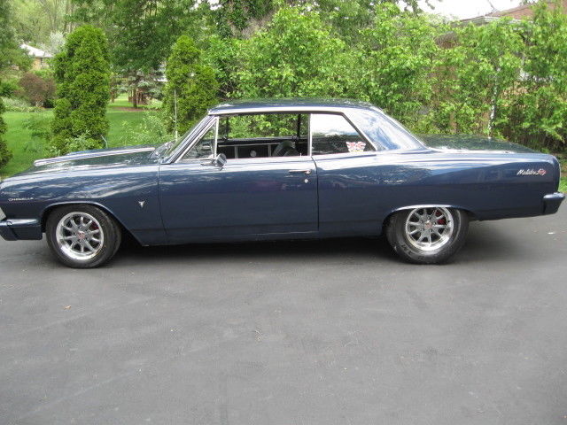 1964 Blue Chevrolet Malibu Coupe