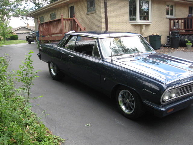 1964 Blue Chevrolet Malibu Coupe