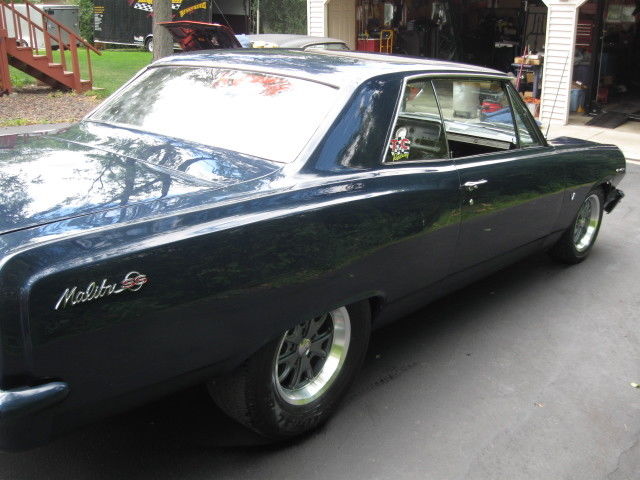1964 Blue Chevrolet Malibu Coupe