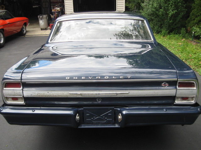 1964 Blue Chevrolet Malibu Coupe