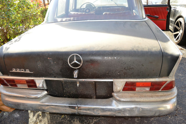 1964 Black Mercedes-Benz 200-Series