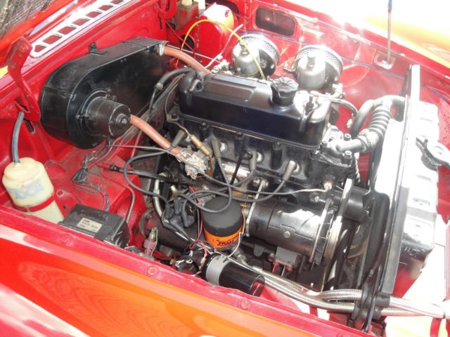 1964 Red MG MGB Convertible