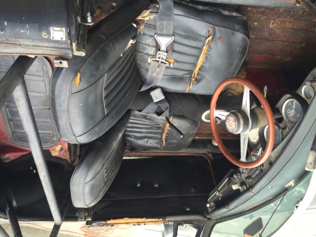 1964 Black MG MGB Convertible