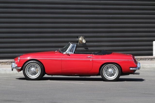 1964 Red MG MGB Convertible