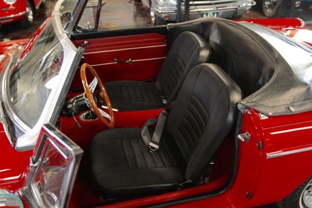 1964 Red MG MGB Convertible