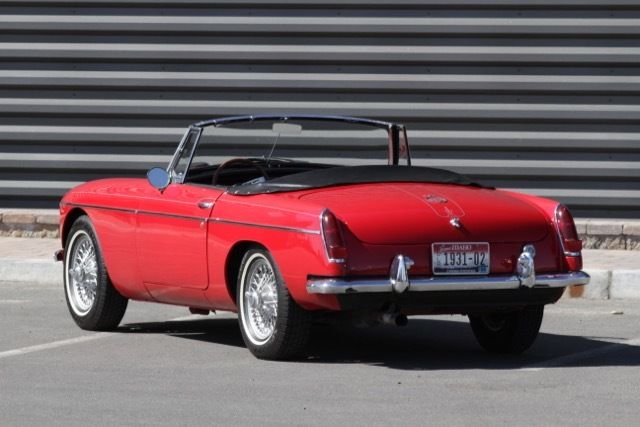 1964 Red MG MGB Convertible