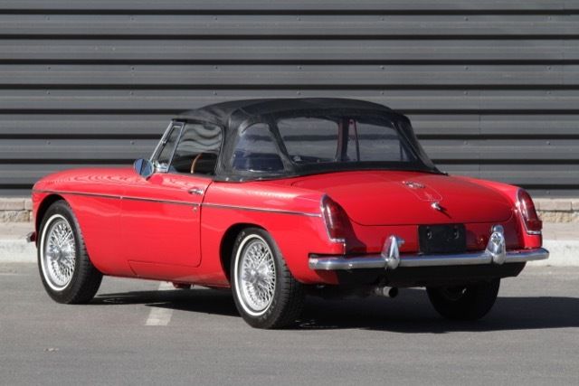 1964 Red MG MGB Convertible
