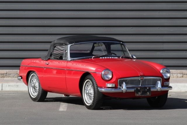 1964 Red MG MGB Convertible