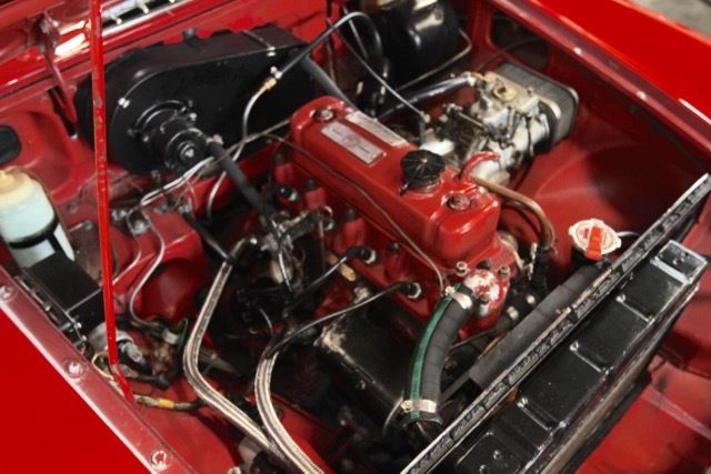 1964 Red MG MGB Convertible