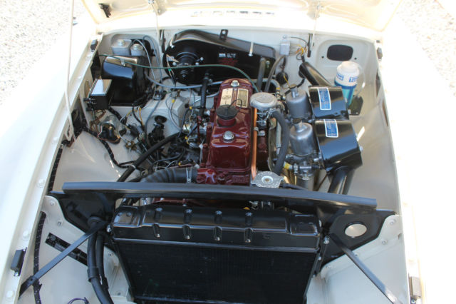 1964 Old English White MG MGB Roadster