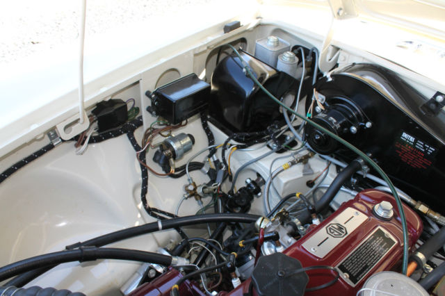 1964 Old English White MG MGB Roadster
