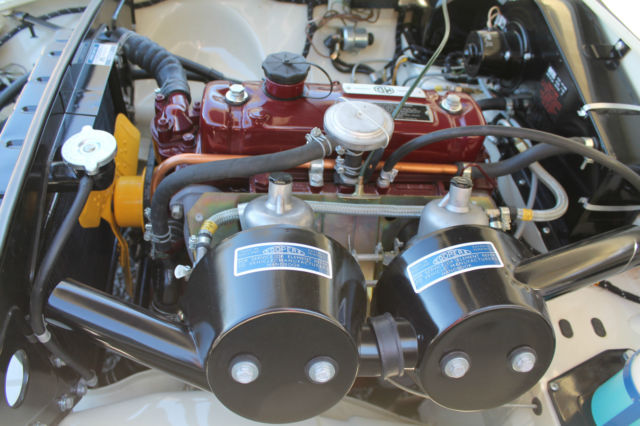 1964 Old English White MG MGB Roadster