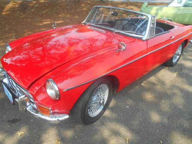 1964 Red MG MGB