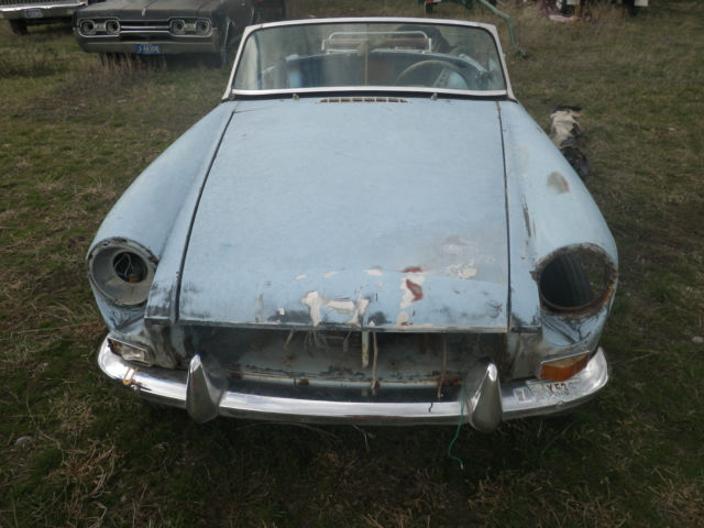1964 Blue MG MGB