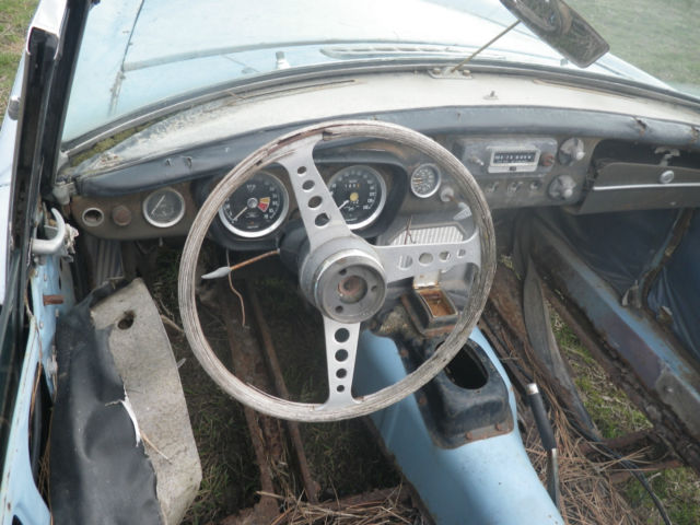 1964 Blue MG MGB