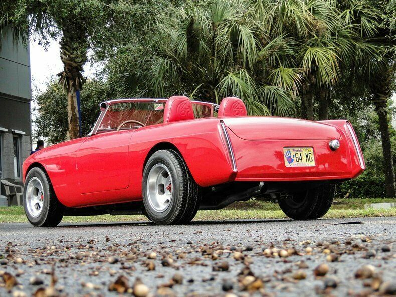 1964 Red MG MGB Convertible