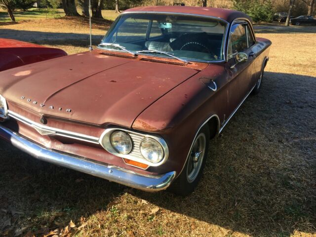 1964 Burgundy Chevrolet Corvair Coupe