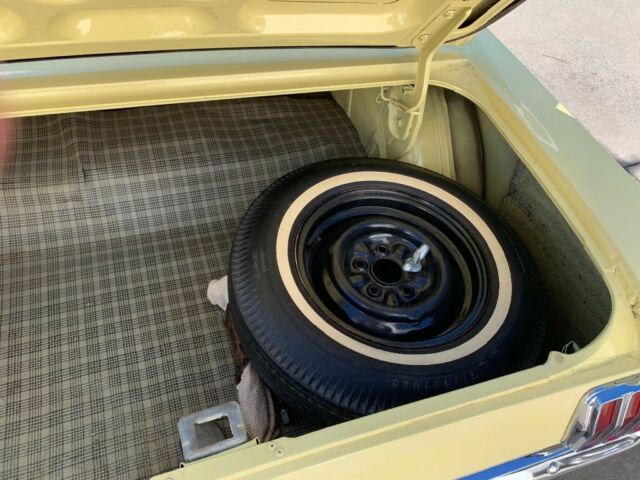 1964 Sunlight Yellow Ford Mustang Coupe