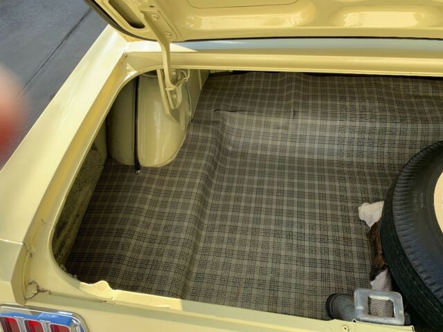 1964 Sunlight Yellow Ford Mustang Coupe