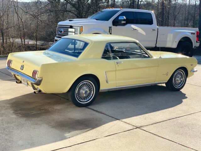 1964 Sunlight Yellow Ford Mustang Coupe