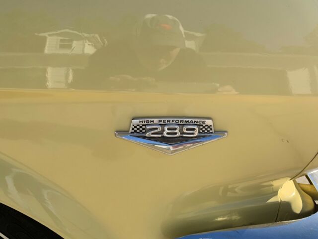 1964 Sunlight Yellow Ford Mustang Coupe