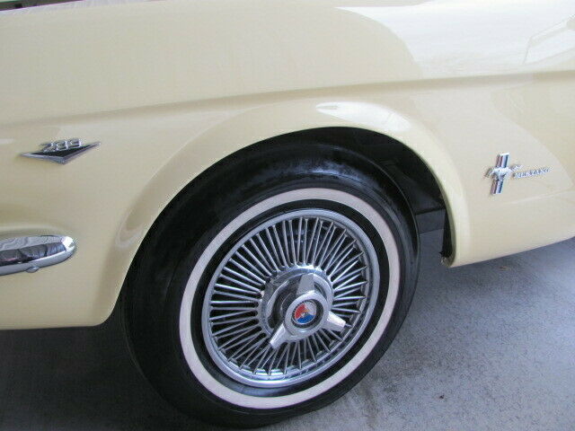 1964 Yellow Ford Mustang Coupe