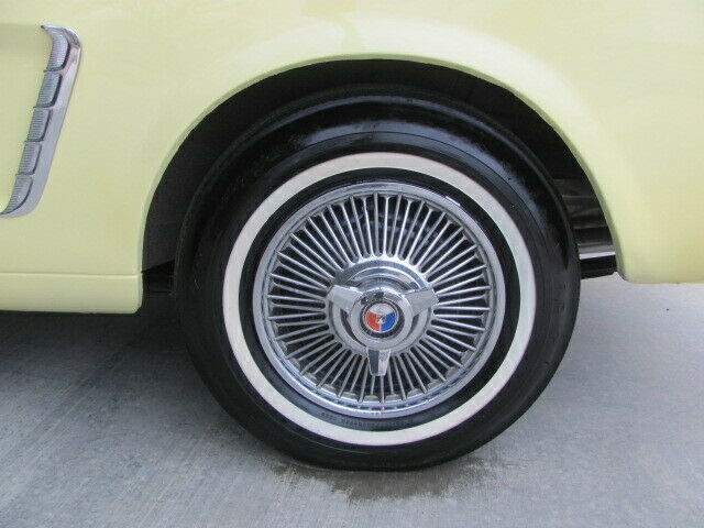 1964 Yellow Ford Mustang Coupe