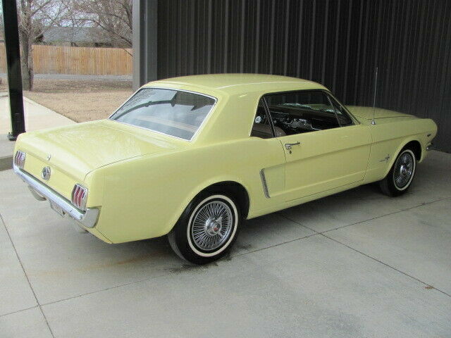1964 Yellow Ford Mustang Coupe